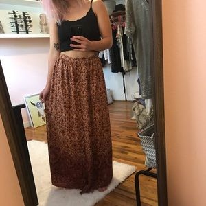 Forever 21 boho skirt